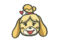 Animal Crossing Doodle Sticker