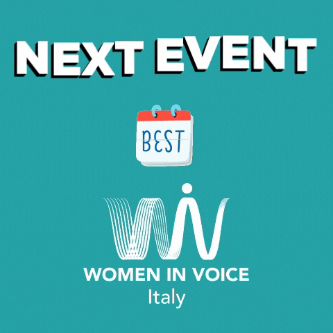 Next Event Wiv GIF by Women In Voice Italy