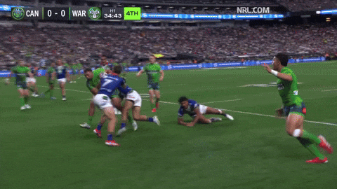 Nrl GIF by Canberra Raiders