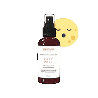 scentuals sleepy sleep well essential oils bed time Sticker