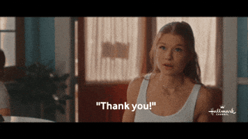 Lea Thompson Thank You GIF by Hallmark Channel