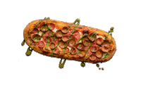 Hungry Food Sticker by andpizza