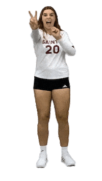 Volleyball Player Sticker by Aquinas Volleyball
