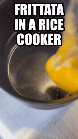 Frittata In A Rice Cooker | Rice Robot