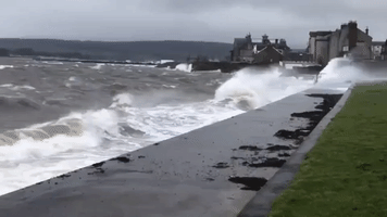 Storm Gareth Brings Heavy Rain and Strong Winds to Scottish Coast