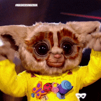 Bushbaby GIF by The Masked Singer UK