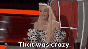 That Was Crazy GIF by The Voice