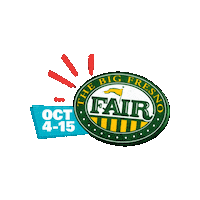 TheBigFresnoFair fresno fresno fair big fresno fair the big fresno fair Sticker