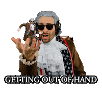 Escalating Quickly Out Of Control Sticker