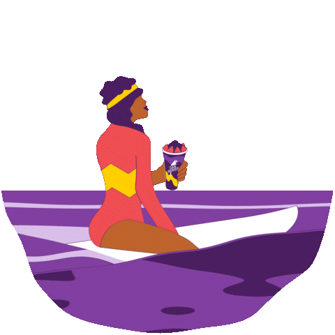 oakberryacai surf acai oak wsl Sticker