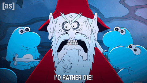 Wizard Yelling GIF by Adult Swim