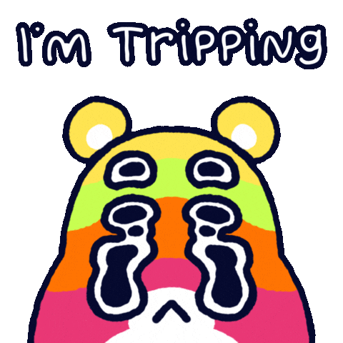 Sticker Tripping Sticker