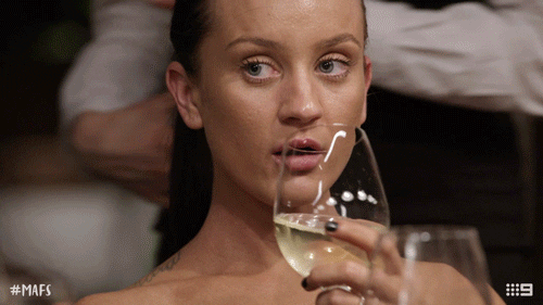 wine glass GIF by Married At First Sight Australia