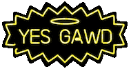 laganjaestranjainc jesus god drag drag race Sticker
