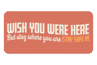 Stay Home North Carolina Sticker by visitnc