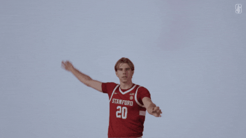 Celebration Hooping GIF by Stanford Athletics