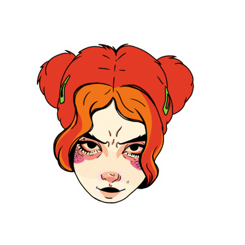 Art Portrait Sticker