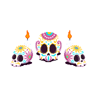 CorpMeier halloween catrina trujillo keops Sticker