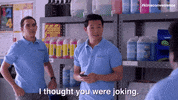Just Kidding Kc GIF by Kim's Convenience