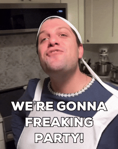 Turn Up Amish GIF by Jess Stempel