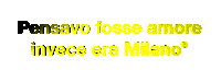 Pensavo Fosse Amore Invece Era Mialno Sticker by MSGM
