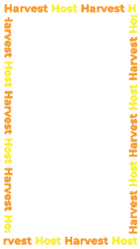 Frame Border Sticker by Harvest Hosts