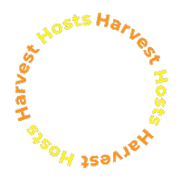 Frame Border Sticker by Harvest Hosts