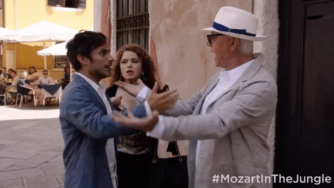 waving season 3 GIF by Mozart In The Jungle