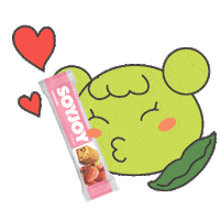 Kiss Sticker by SOYJOYID