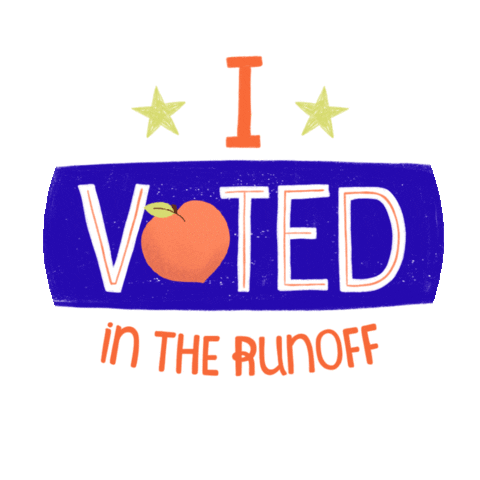 Election Day Georgia Sticker by Creative Courage