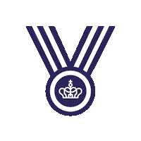 Medalje Sticker by Danmarks Idrætsforbund