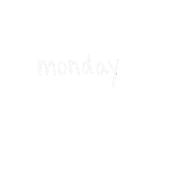 mgjn day monday days days of the week Sticker