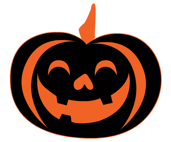Halloween Pumpkin Sticker by Aurelie Magnan