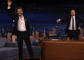 Wave Hello GIF by The Tonight Show Starring Jimmy Fallon