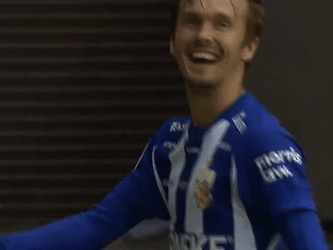 Happy Blavitt GIF by IFK Göteborg