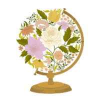 studio-paonpaon travel flower flowers earth Sticker
