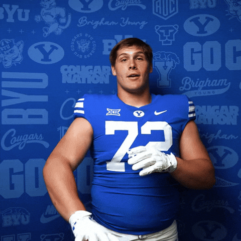 College Football Go Cougs GIF by BYU Cougars