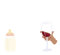 Happy Hour Baby Sticker by Everyday Pursuits