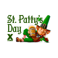 March 17 St Pattys Sticker by theuofficial