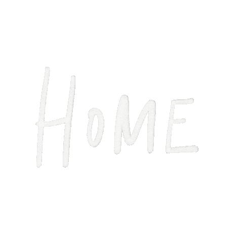 Home Lettering Sticker