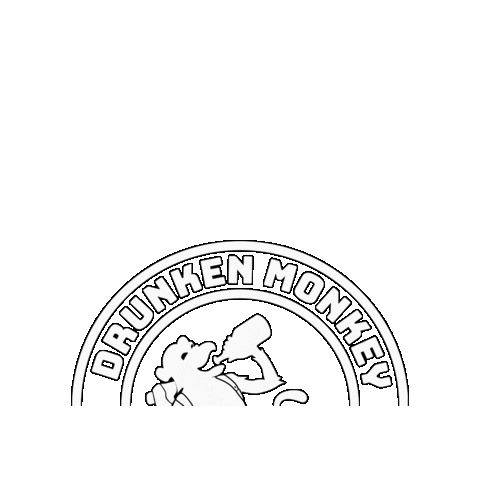 DrunkenMonkeyHostel giphygifmaker prague hostel backpackers Sticker