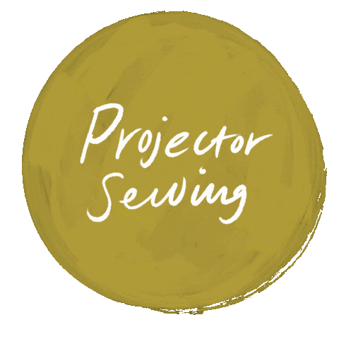 Sewing Projector Sticker by Minimalist Machinist