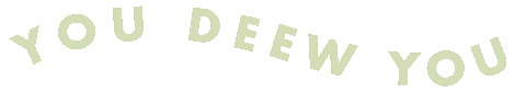 youdeewyou giphyupload deew Sticker