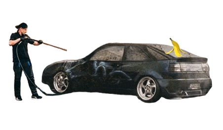 Car Wash Cars Sticker by qztints