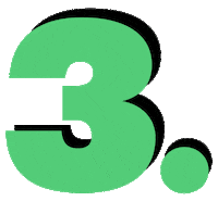 dlfnova three numbers count third Sticker