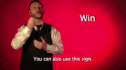 sign language win GIF by Sign with Robert