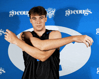 Sport Stretching GIF by BYU Cougars