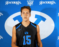 Sport Be Quiet GIF by BYU Cougars