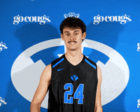 Wave GIF by BYU Cougars