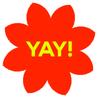 Happy Flower Sticker by deutschla